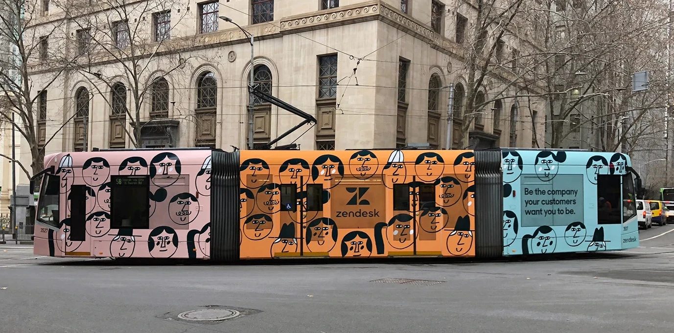 Bonde com a campanha da Zendesk: Be the company your customers want you to be